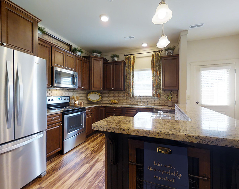 Copper Springs Townhomes Creekmore Kitchen