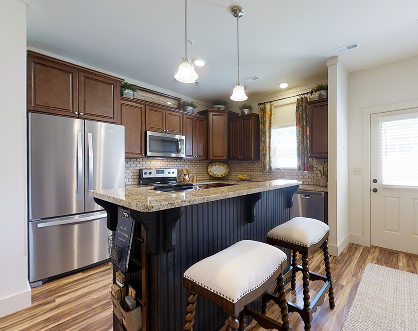 Copper Springs Townhomes Creekmore Kitchen